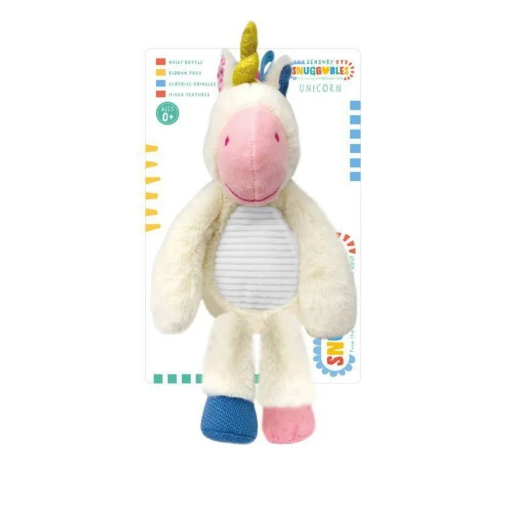 Make‎ Believe Ideas New Medium Plush Baby Learning Toy Unicorn, New
